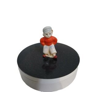 Vintage Porcelain Dutch Boy Japan Figurine
